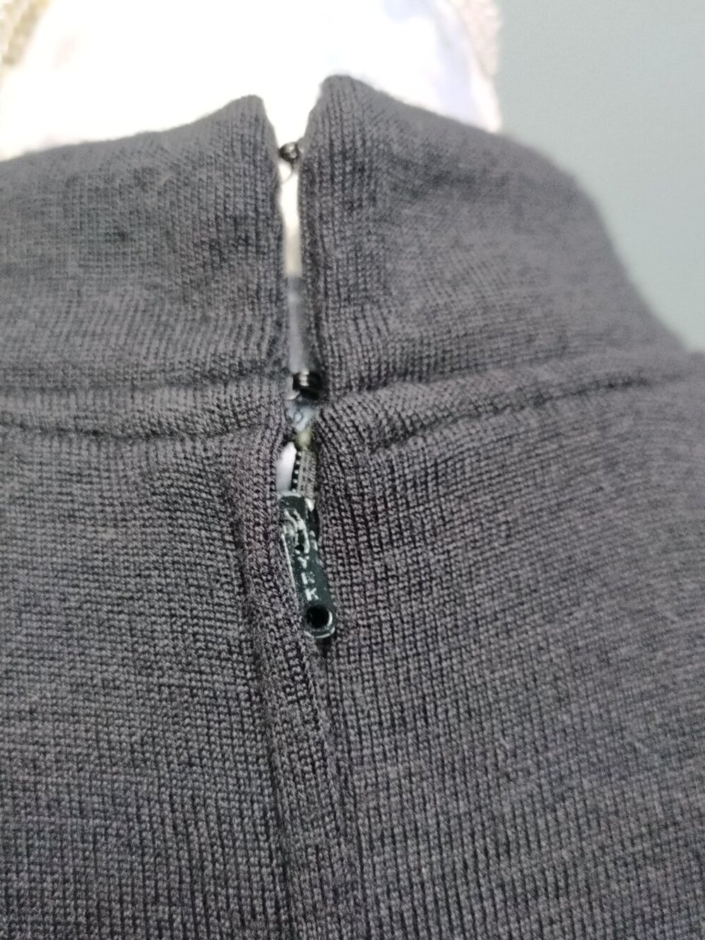 Nina Patrick Wool Blend Black Knit Dress, size M - Picture 6 of 9